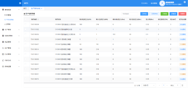 智能产线制造执行系统（MES）